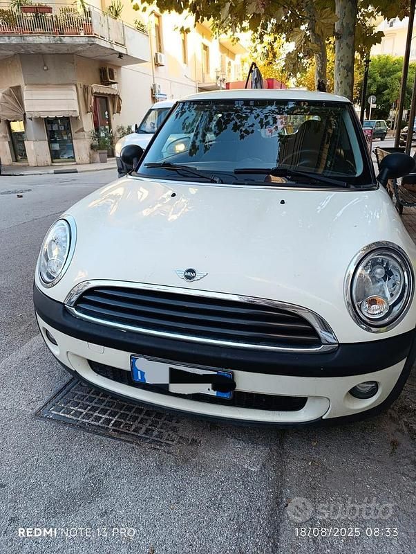 Usata Mini Cooper 2011 Bianco Utilitaria