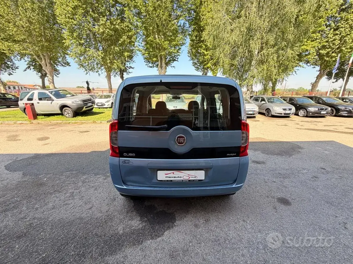 Usata Fiat Qubo Dynamic 95 CV (69 kW) 2012 Blu Monovolume