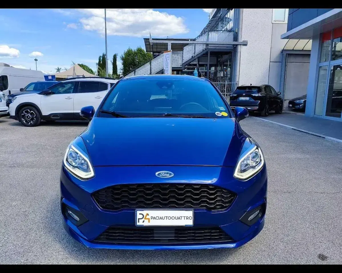 Usata Ford Fiesta ST-Line 86 CV (63 kW) 2018 Blu Utilitaria
