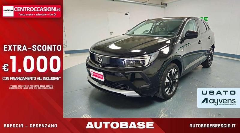 Usata Opel Grandland X Business Elegance 131 CV (96 kW) 2022 Nero SUV