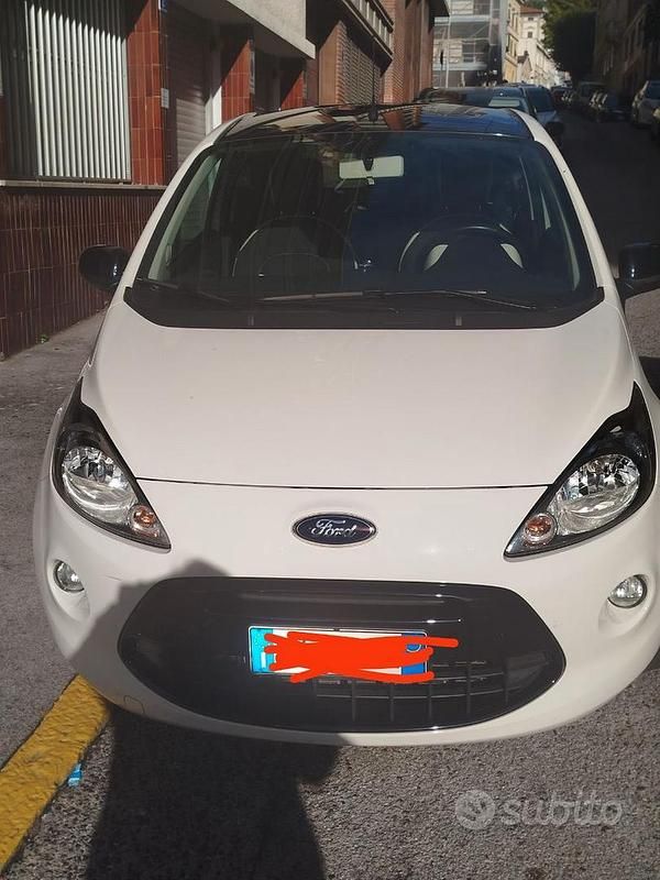 Usata Ford Ka 69 CV (50 kW) 2015 Bianco Utilitaria