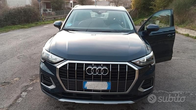 Usata Audi Q3 Advanced 150 CV (110 kW) 2019 Blu SUV