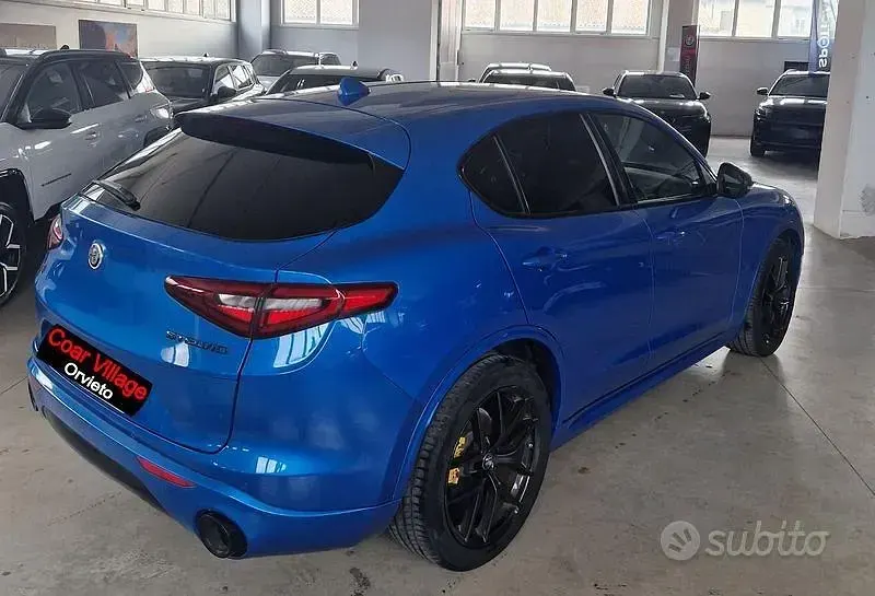 Usata Alfa Romeo Stelvio Veloce 210 CV (154 kW) 2021 Bluazzurro SUV