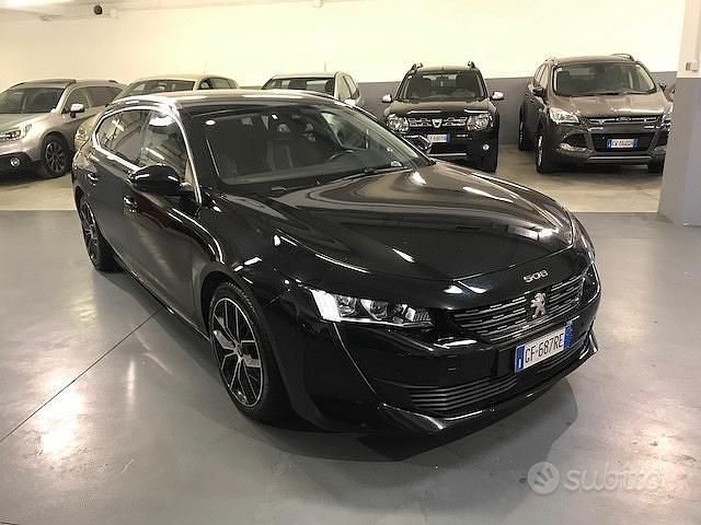 Usata Peugeot 508 Active 130 CV (95 kW) 2021 Nero Berlina