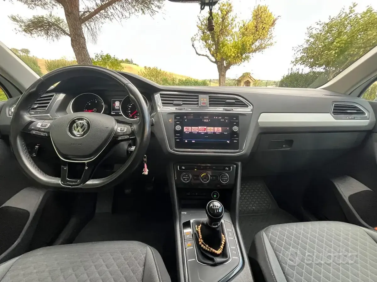 Usata VW Tiguan 116 CV (85 kW) 2017 Bianco SUV