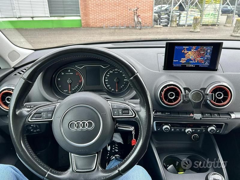 Usata Audi A3 Ambition 150 CV (110 kW) 2015 Nero Berlina