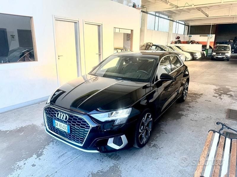 Usata Audi A3 116 CV (85 kW) 2022 Nero Berlina