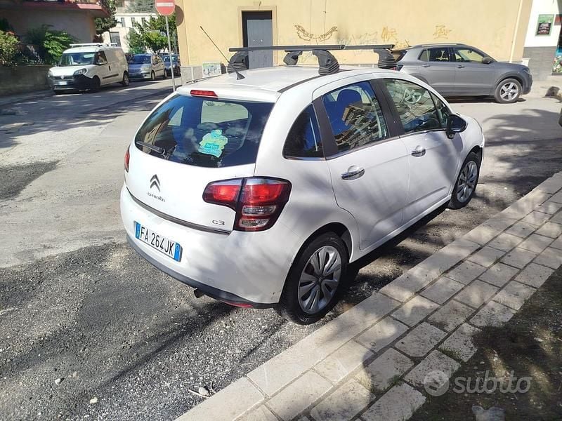 Usata Citroën C3 68 CV (50 kW) 2015 Bianco Berlina