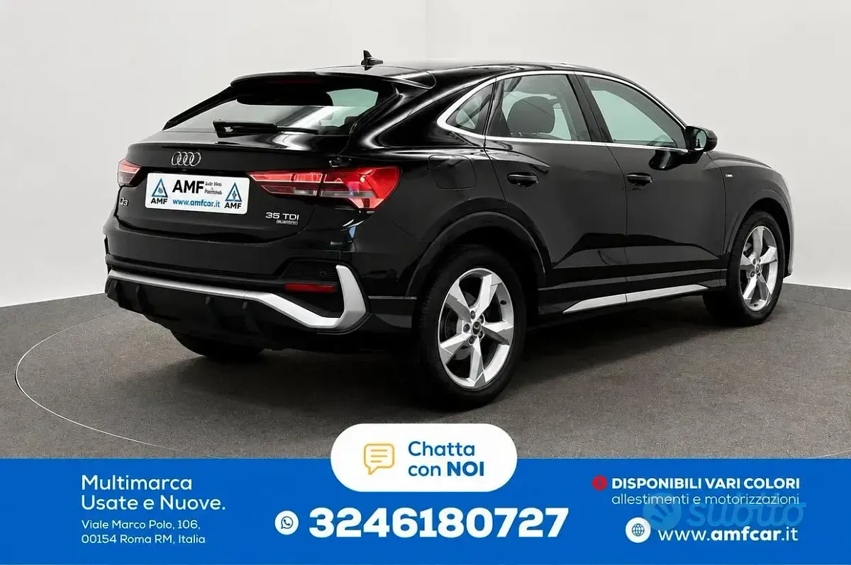 Usata Audi Q3 Sportback 150 CV (110 kW) 2022 Nero SUV