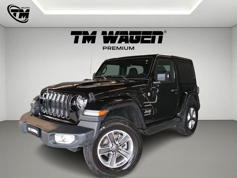 Usata Jeep Wrangler Sahara 200 CV (147 kW) 2020 Nero SUV