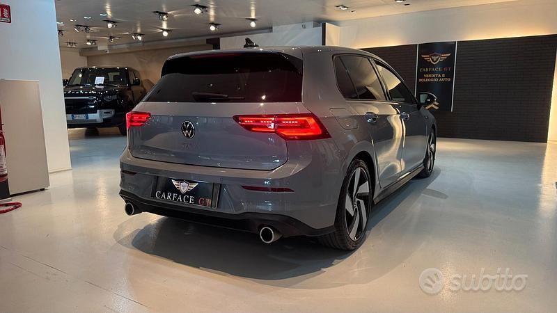 Usata VW Golf VII GTI 245 CV (180 kW) 2021 Grigio Utilitaria