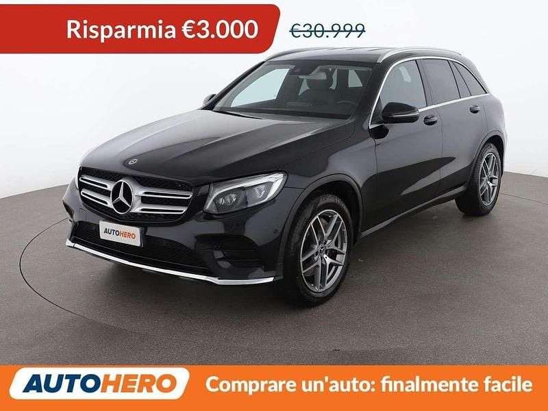 Usata Mercedes GLC250 205 CV (150 kW) 2019 Nero SUV