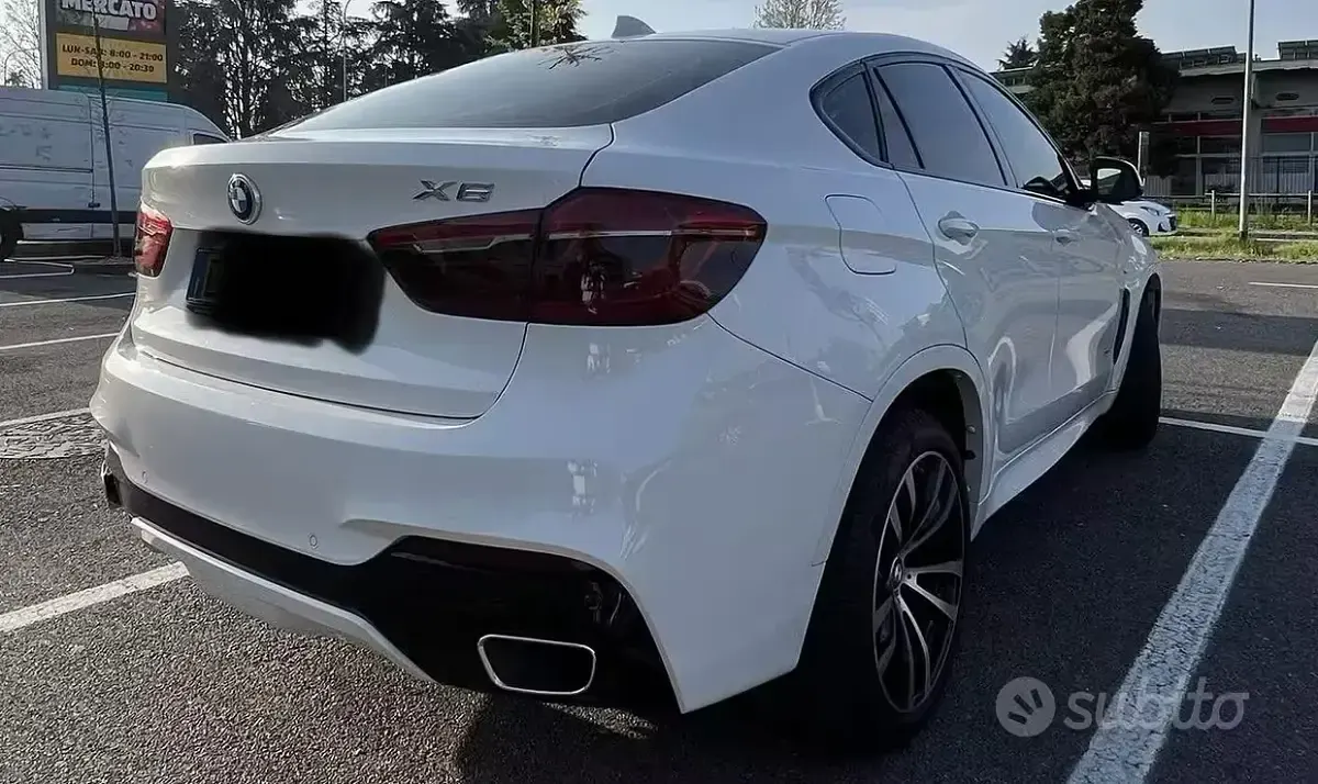 Usata BMW X6 M Sport 258 CV (189 kW) 2015 Bianco SUV