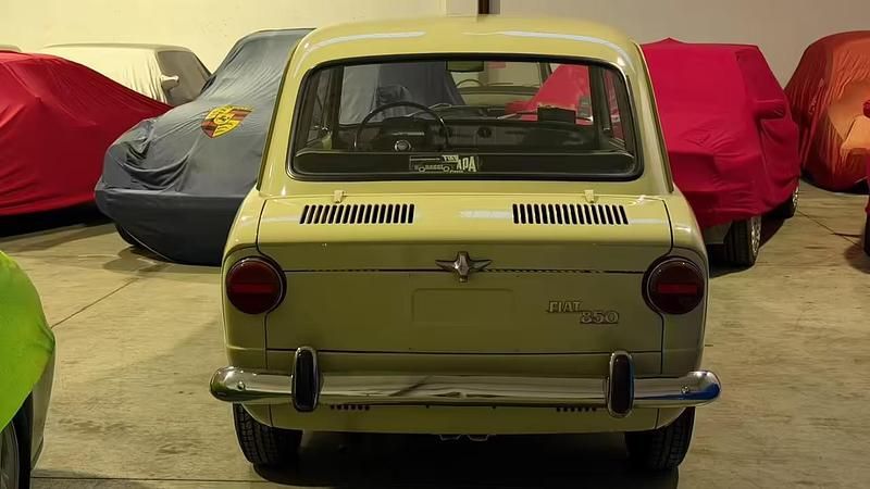 Usata Fiat 850 50 CV (36 kW) 1968 Giallo Coupé