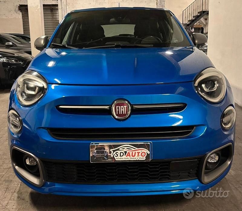 Usata Fiat 500X Sport 150 CV (110 kW) 2021 Blu SUV