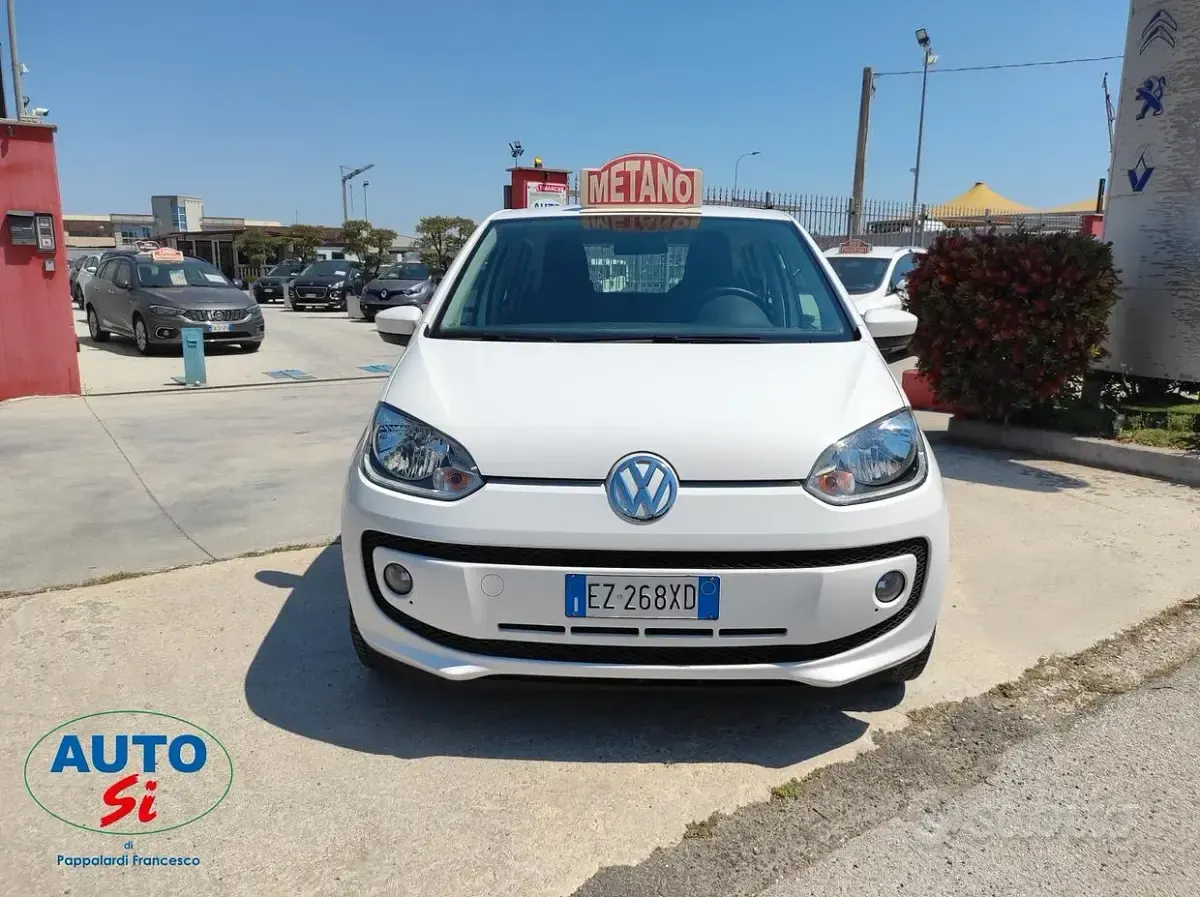 Usata VW up! 68 CV (50 kW) 2015 Bianco Utilitaria