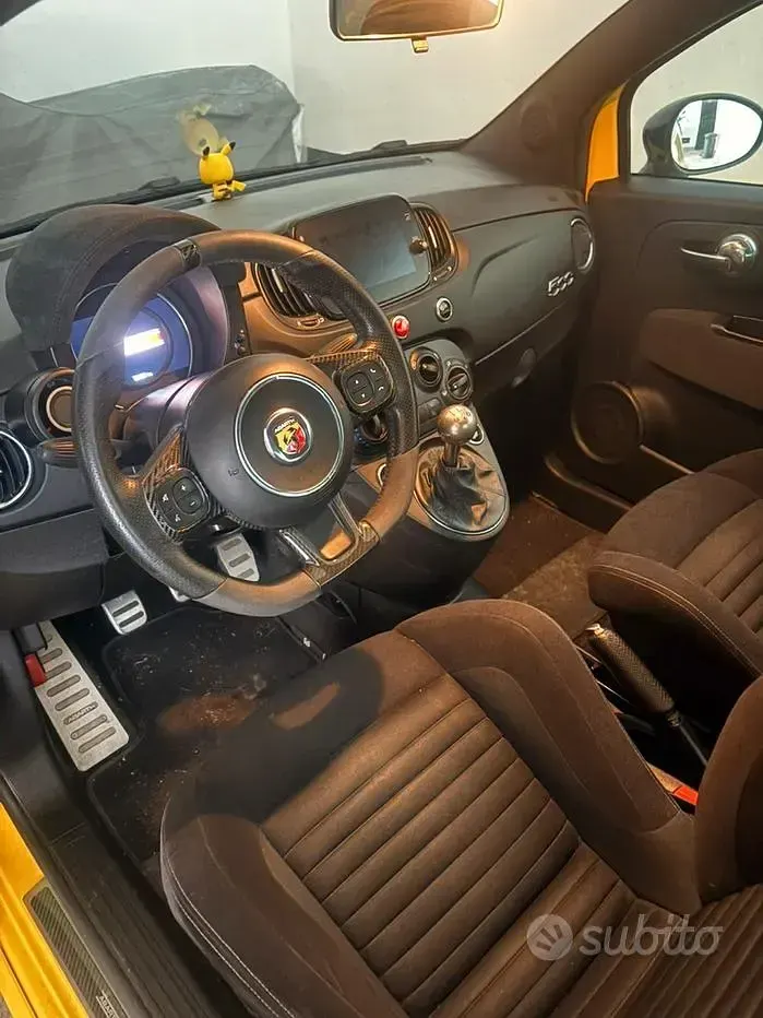 Usata Abarth 595 Competizione 180 CV (132 kW) 2017 Giallo Berlina