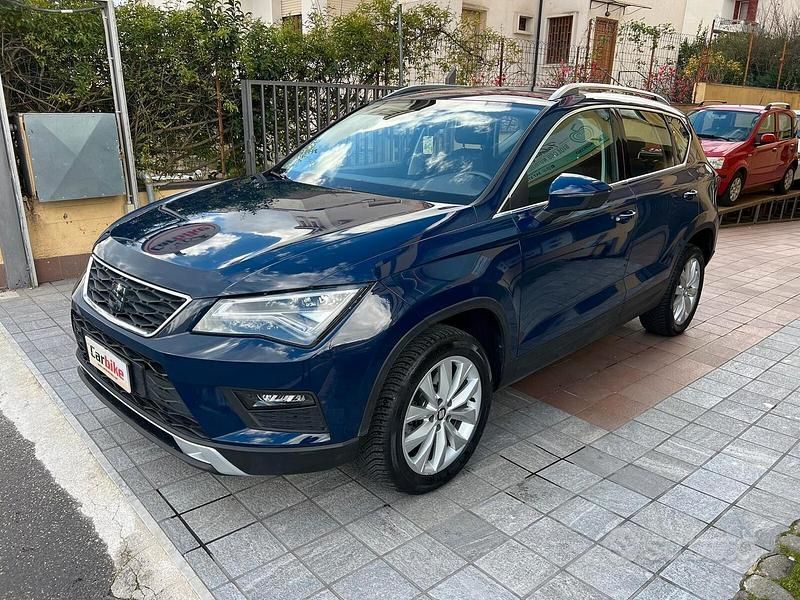 Usata Seat Ateca 116 CV (85 kW) 2017 Blu SUV