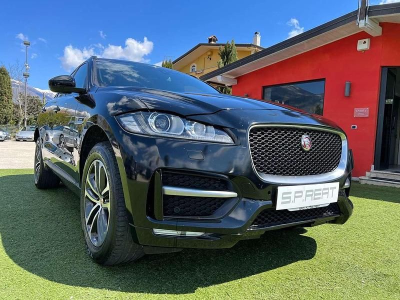 Nero Usata 2018 Jaguar F-Pace R-Dynamic SUV | 19.900 € (Cara) - Immagine 1/4