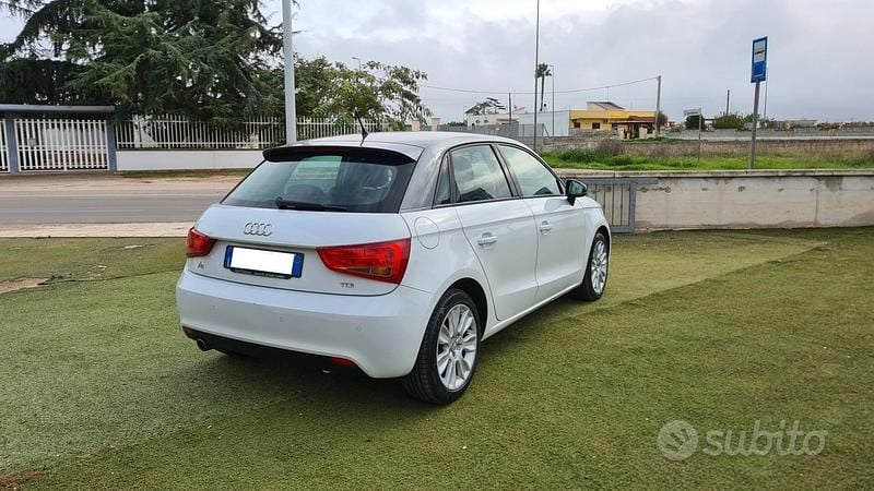 Usata Audi A1 Sportback 90 CV (66 kW) 2013 Bianco Utilitaria