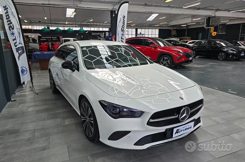 Usata Mercedes CLA200 Shooting Brake Executive 163 CV (119 kW) 2020 Bianco Station wagon