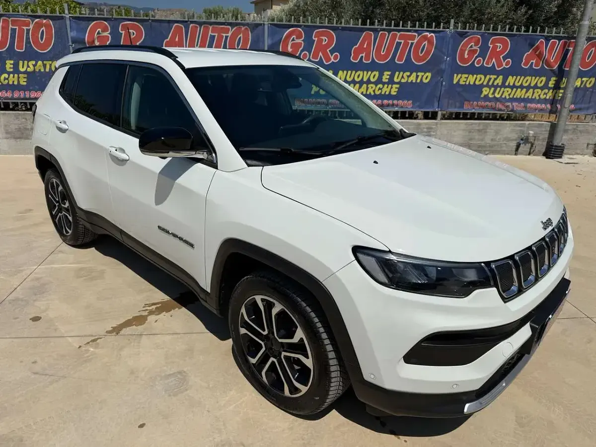 Usata Jeep Compass Limited 131 CV (96 kW) 2021 Bianco SUV