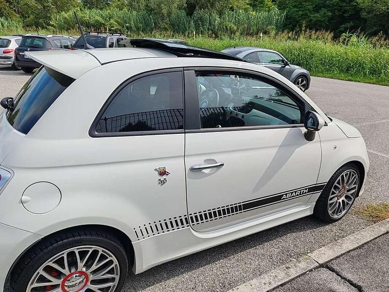 Usata Abarth 595 Turismo 159 CV (116 kW) 2014 Bianco Utilitaria