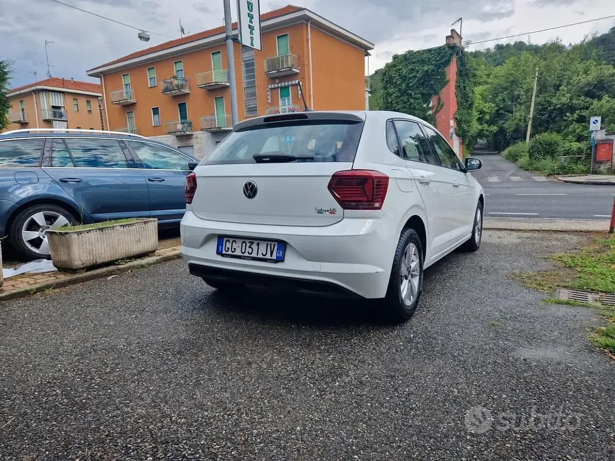 Usata VW Polo SE 80 CV (58 kW) 2021 Bianco Utilitaria