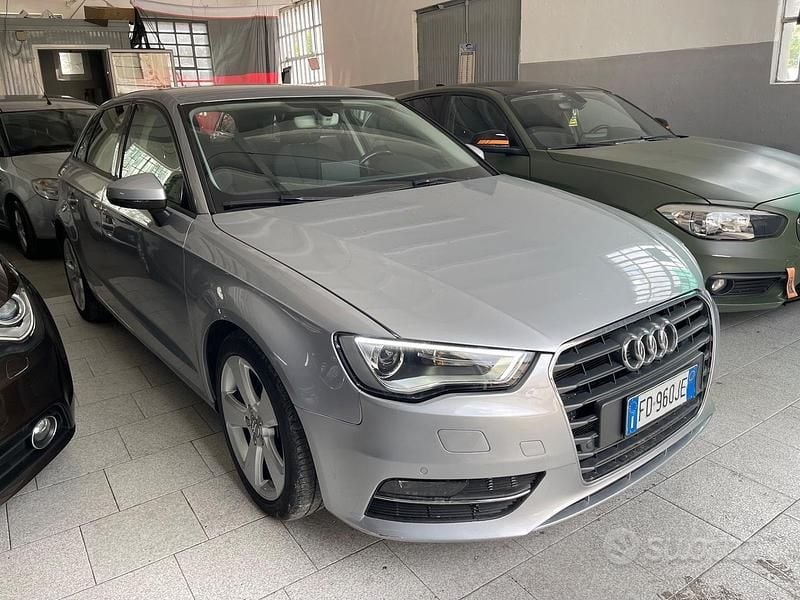 Usata Audi A3 Ambition 110 CV (80 kW) 2016 Grigio Berlina