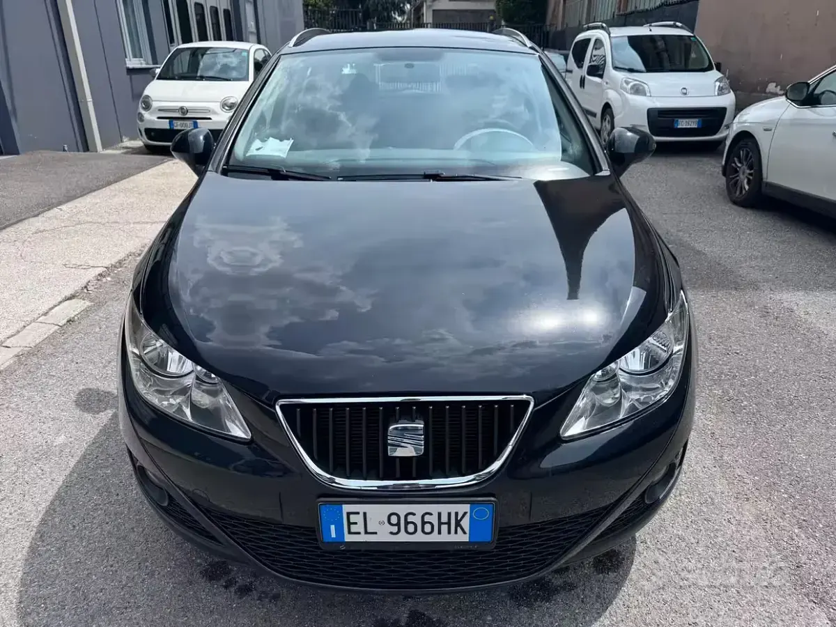 Usata Seat Ibiza ST Style 90 CV (66 kW) 2012 Nero Station wagon