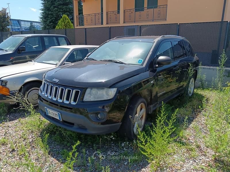 Usata Jeep Compass 136 CV (100 kW) 2012 Nero SUV