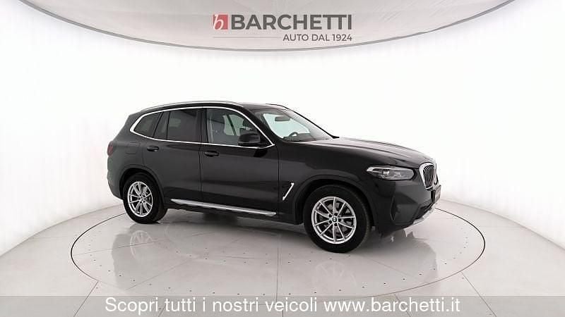 Usata BMW X3 Comfort Edition 190 CV (139 kW) 2022 Nero SUV