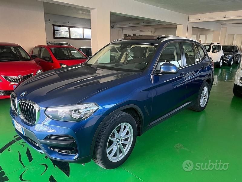 Usata BMW X3 190 CV (139 kW) 2018 Blu SUV