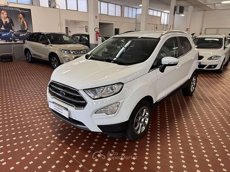 Bianco Usata 2018 Ford Ecosport ST-Line SUV | 10.200 € (Buon prezzo) - Immagine 1/4
