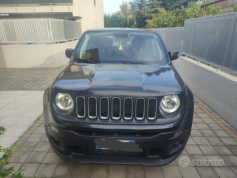 Begagnad Jeep Renegade Limited 140 HK (102 kW) 2018 Blå SUV