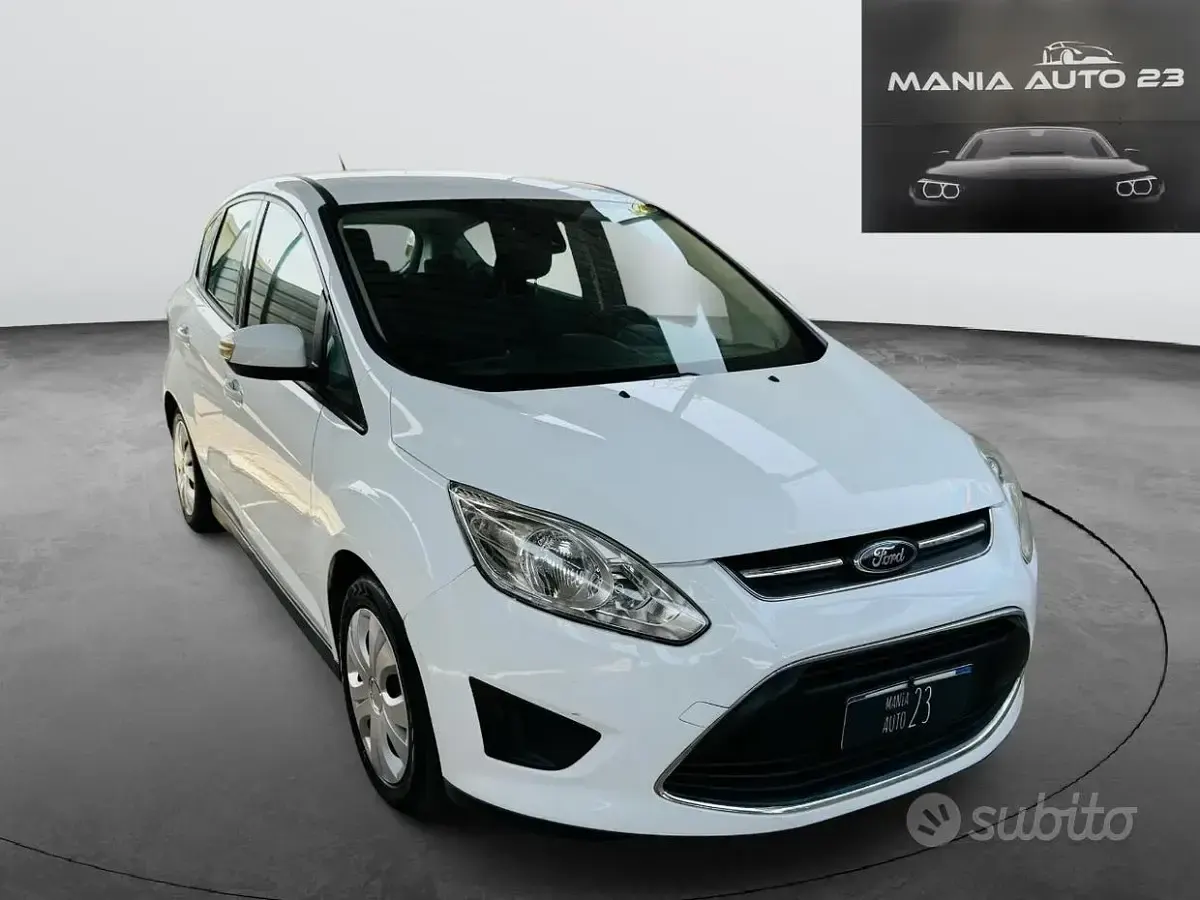 Usata Ford C-MAX 95 CV (69 kW) 2016 Bianco Monovolume