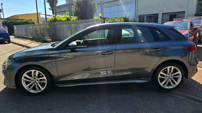Usata Audi A3 S-Line 150 CV (110 kW) 2020 Nero Berlina