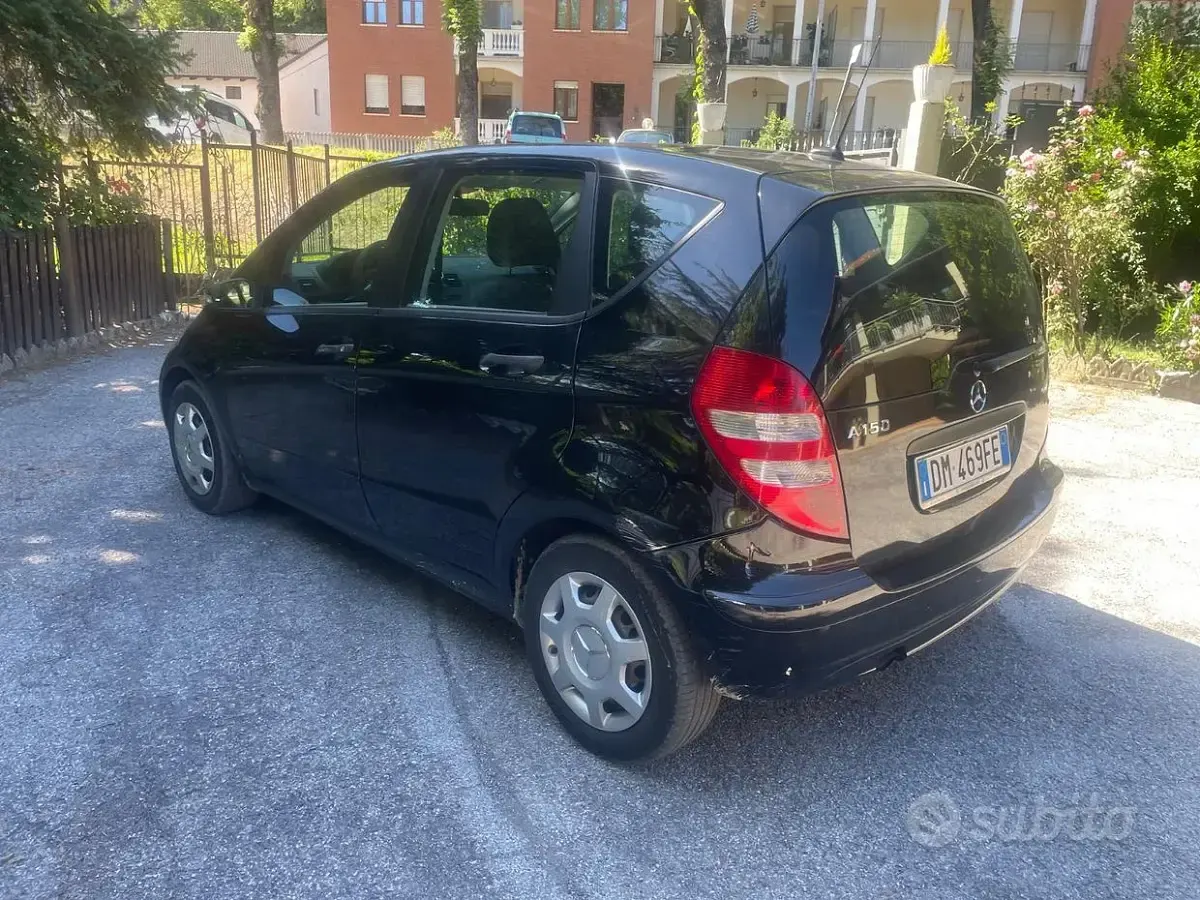 Usata Mercedes A150 Elegance 95 CV (69 kW) 2007 Nero Berlina