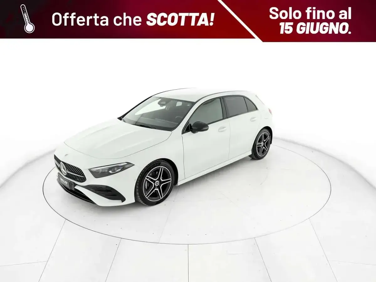 Usata Mercedes A200 Advanced Plus 150 CV (110 kW) 2023 Bianco Berlina