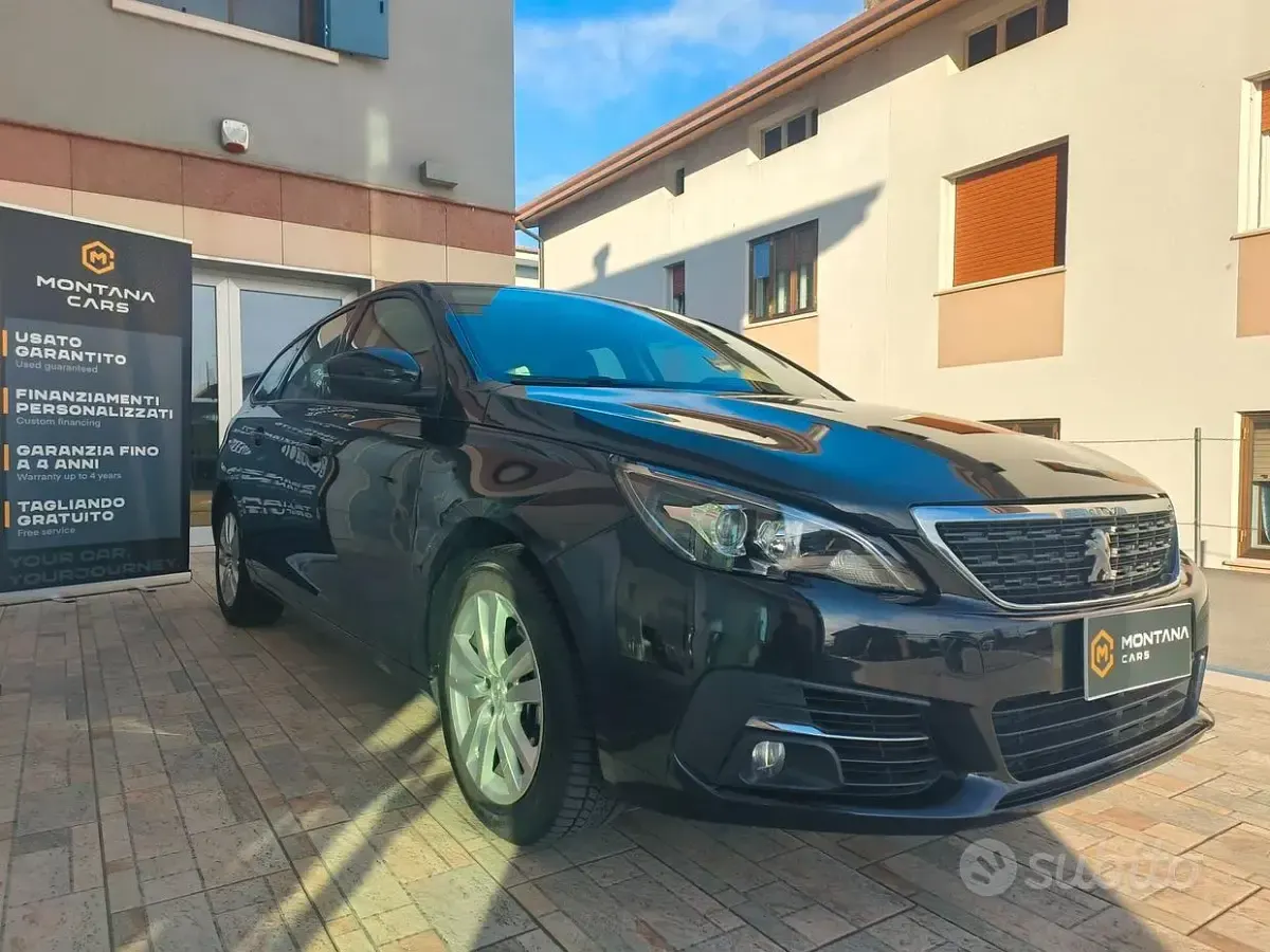 Usata Peugeot 308 Active 131 CV (96 kW) 2020 Nero perla metallizzato Station wagon