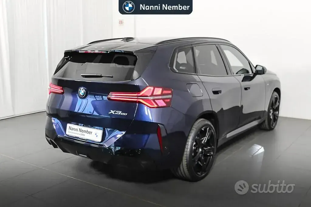 Nuova BMW X3 M Sport 190 CV (139 kW) 2026 Blu SUV