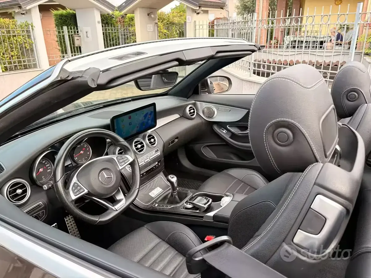 Usata Mercedes C200 AMG 2017 Cabrio