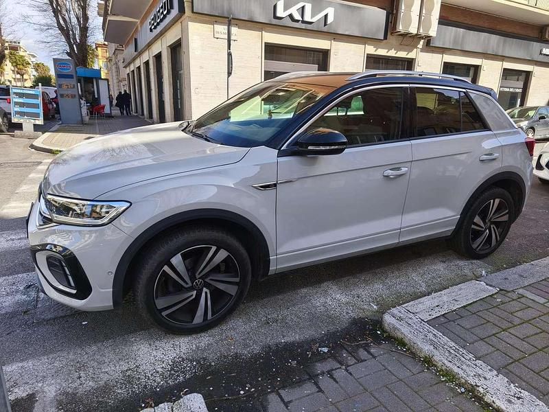 Usata VW T-Roc R-line 150 CV (110 kW) 2023 Bianco SUV