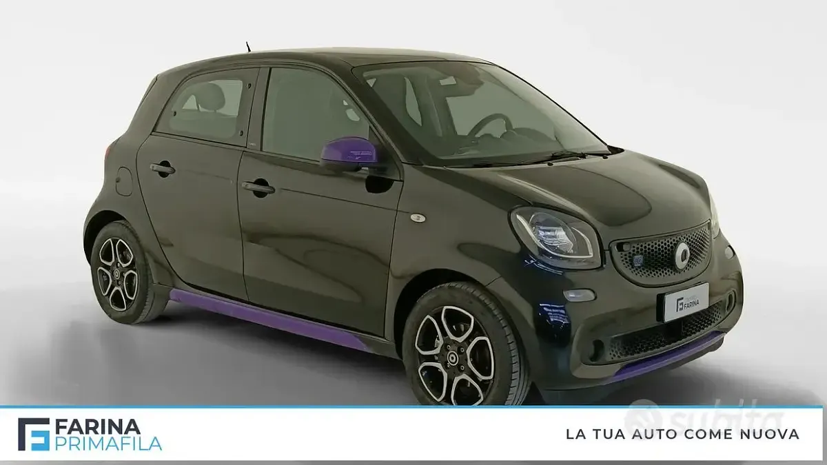 Usata Smart ForFour Electric Drive 41 kW (56 CV) 2019 Nero Berlina