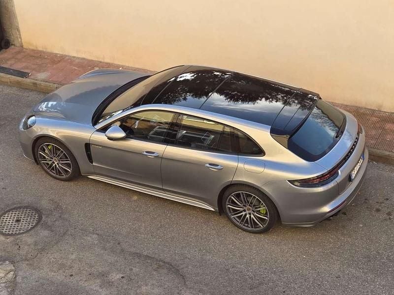 Usata Porsche Panamera S E-Hybrid Sport Turismo 330 CV (242 kW) 2018 Argento Berlina