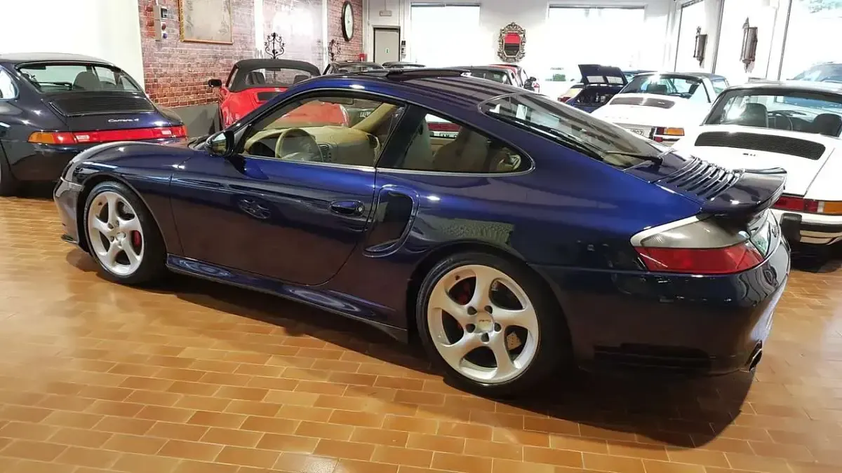 Usata Porsche 911 Turbo 420 CV (308 kW) 2000 Blu/azzurro Coupé
