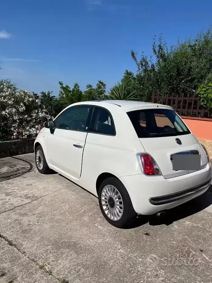 Usata Fiat 500 69 CV (50 kW) 2011 Bianco Berlina