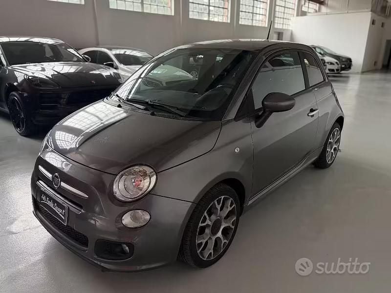 Usata Fiat 500 95 CV (69 kW) 2014 Grigio Utilitaria