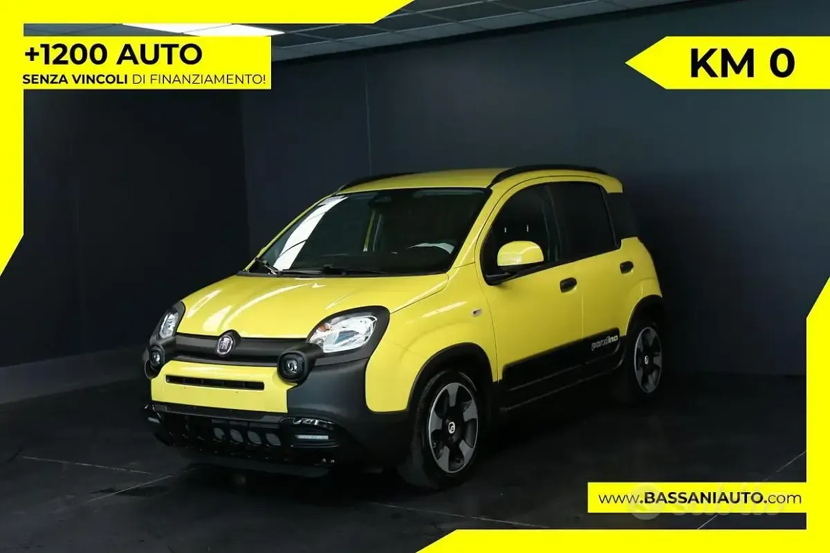 Nuova Fiat Panda Cross 65 CV (47 kW) 2026 Giallo Utilitaria