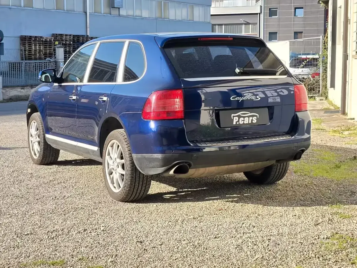 Usata Porsche Cayenne S 450 CV (330 kW) 2003 Blu SUV